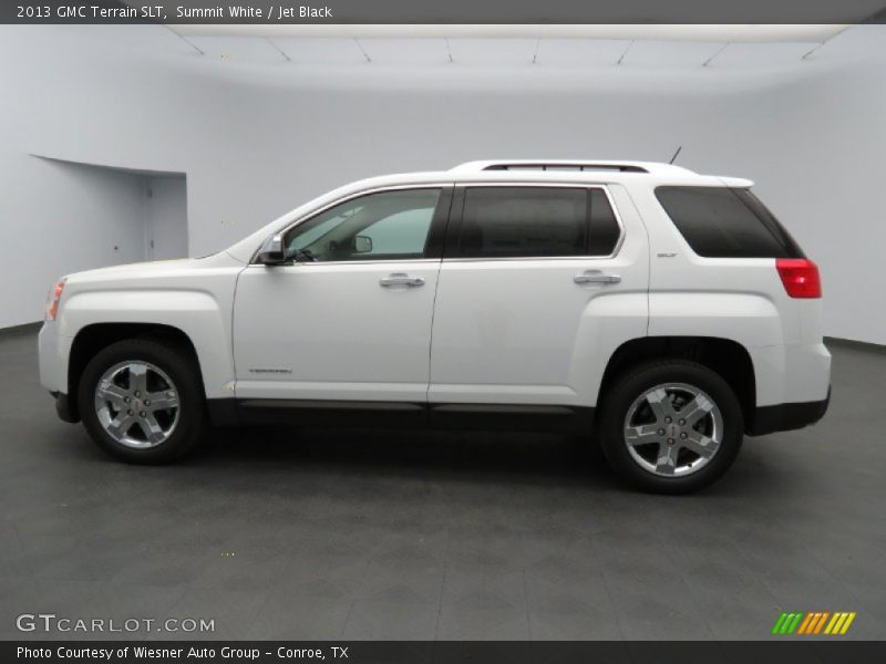 Summit White / Jet Black 2013 GMC Terrain SLT