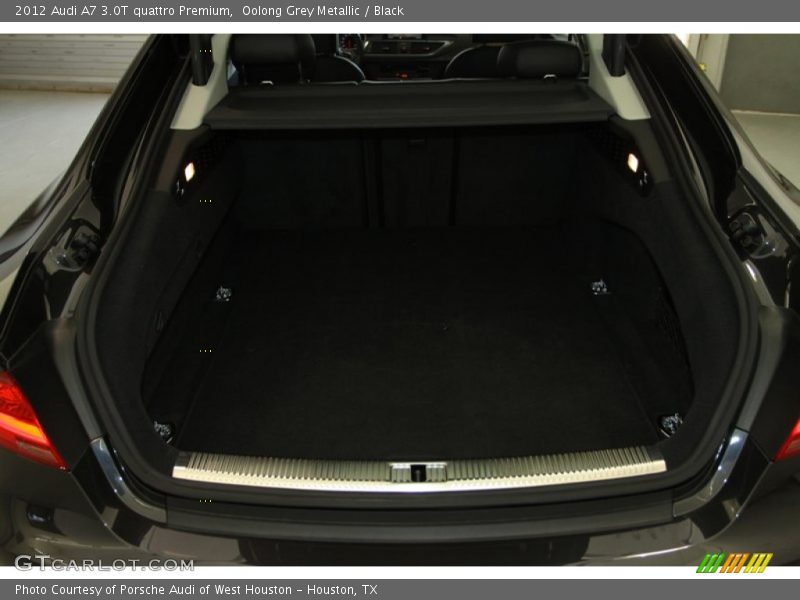 Oolong Grey Metallic / Black 2012 Audi A7 3.0T quattro Premium