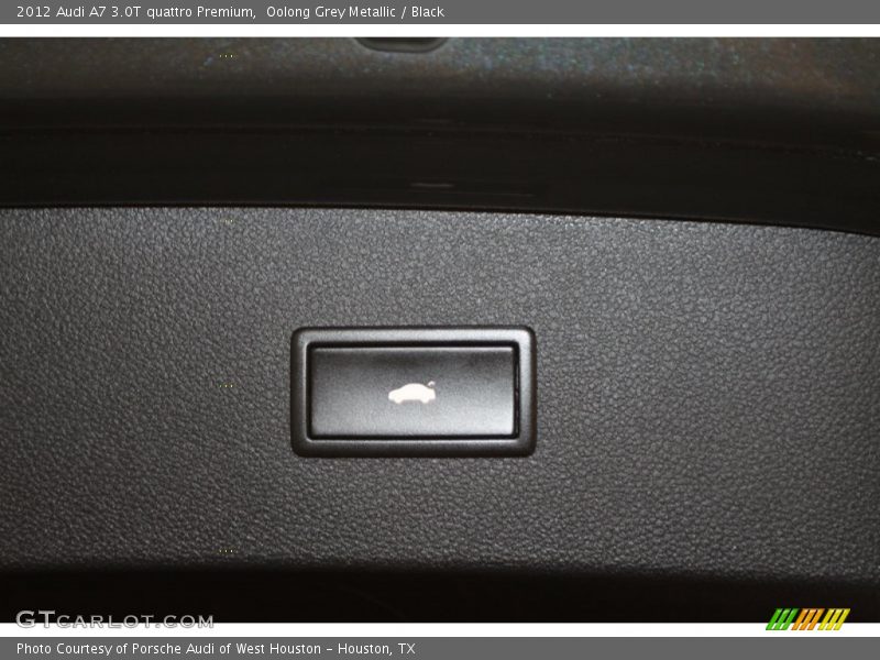 Oolong Grey Metallic / Black 2012 Audi A7 3.0T quattro Premium