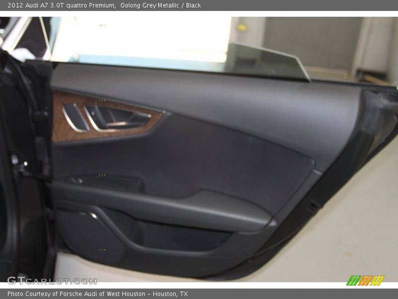 Oolong Grey Metallic / Black 2012 Audi A7 3.0T quattro Premium