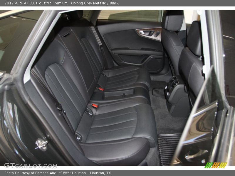 Oolong Grey Metallic / Black 2012 Audi A7 3.0T quattro Premium
