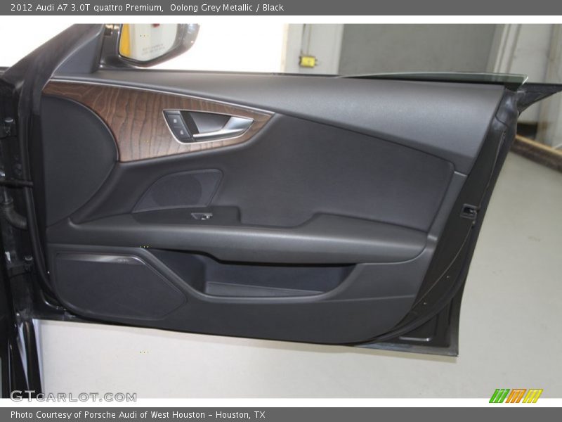 Oolong Grey Metallic / Black 2012 Audi A7 3.0T quattro Premium