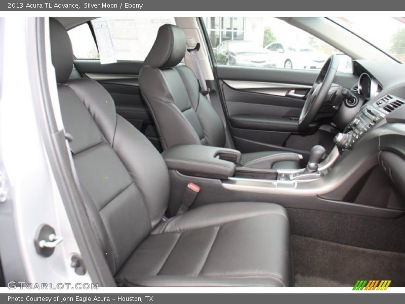 Silver Moon / Ebony 2013 Acura TL Advance