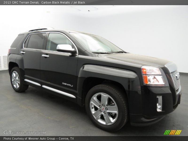 Carbon Black Metallic / Jet Black 2013 GMC Terrain Denali