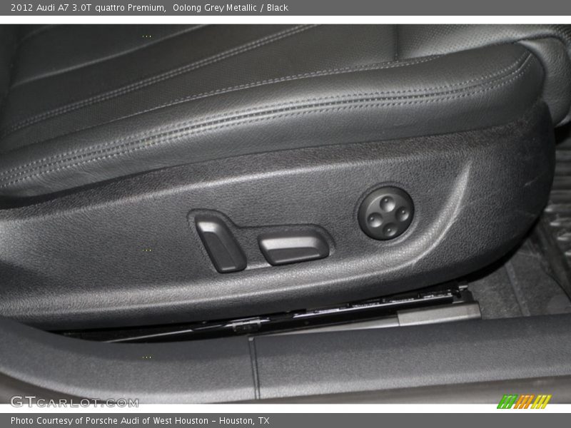 Oolong Grey Metallic / Black 2012 Audi A7 3.0T quattro Premium