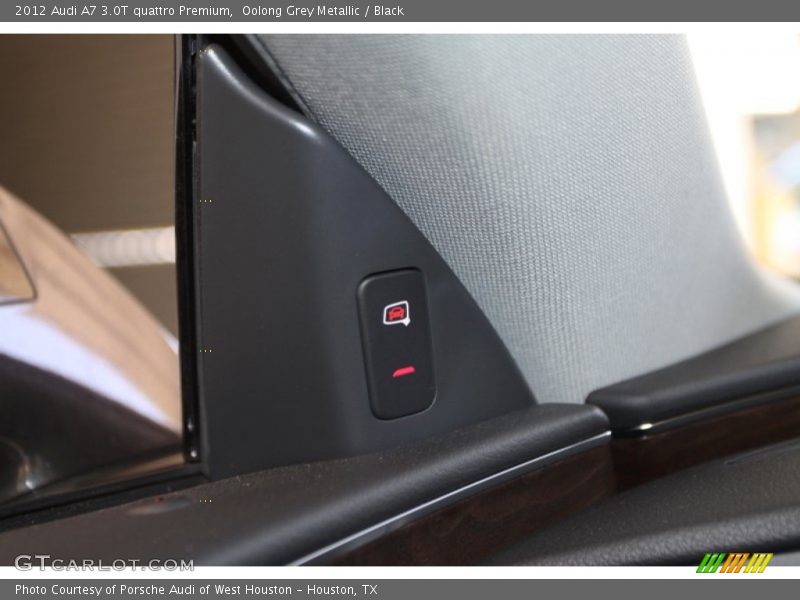 Oolong Grey Metallic / Black 2012 Audi A7 3.0T quattro Premium