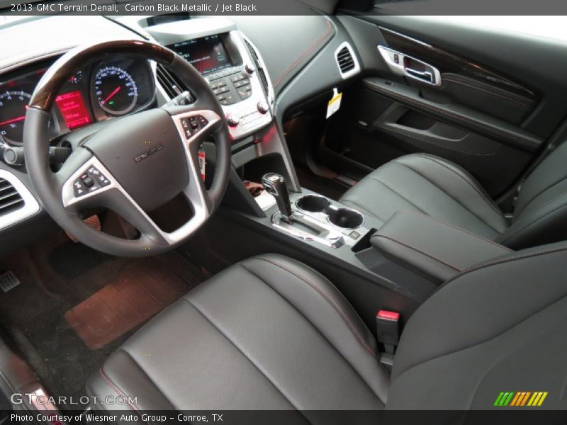 Carbon Black Metallic / Jet Black 2013 GMC Terrain Denali