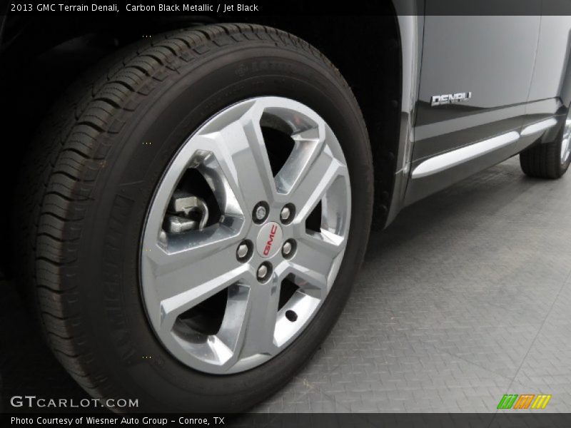 Carbon Black Metallic / Jet Black 2013 GMC Terrain Denali