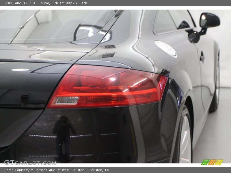 Brilliant Black / Black 2008 Audi TT 2.0T Coupe
