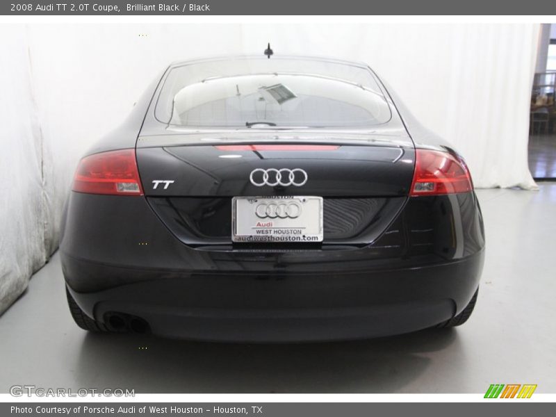 Brilliant Black / Black 2008 Audi TT 2.0T Coupe
