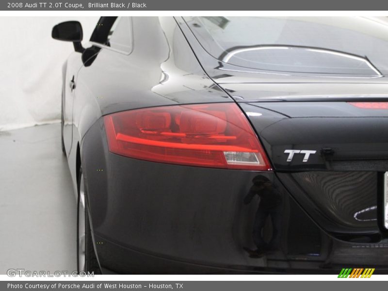 Brilliant Black / Black 2008 Audi TT 2.0T Coupe