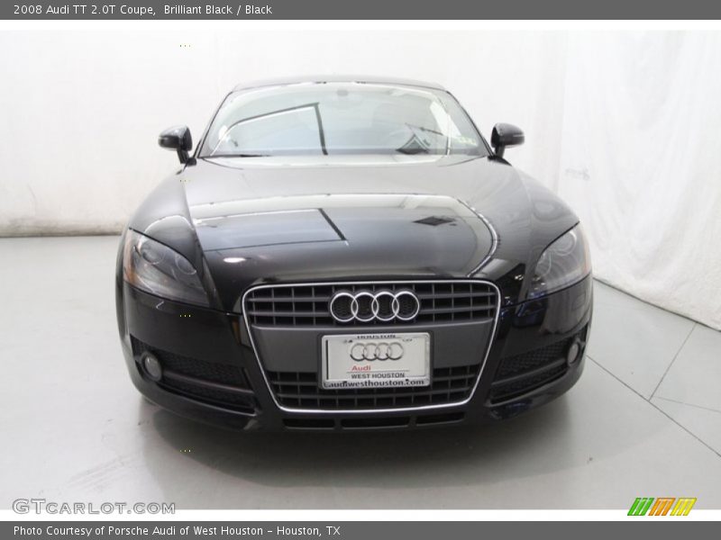 Brilliant Black / Black 2008 Audi TT 2.0T Coupe