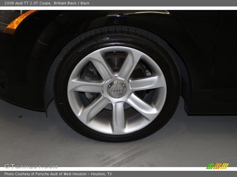 Brilliant Black / Black 2008 Audi TT 2.0T Coupe