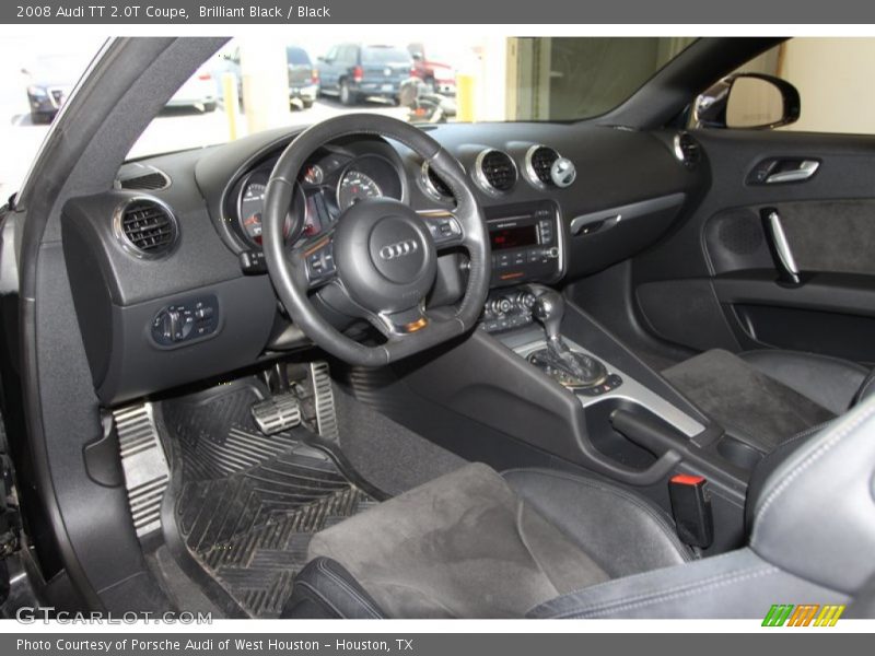 Black Interior - 2008 TT 2.0T Coupe 
