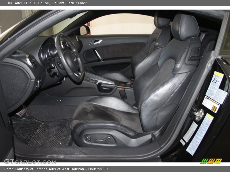 2008 TT 2.0T Coupe Black Interior