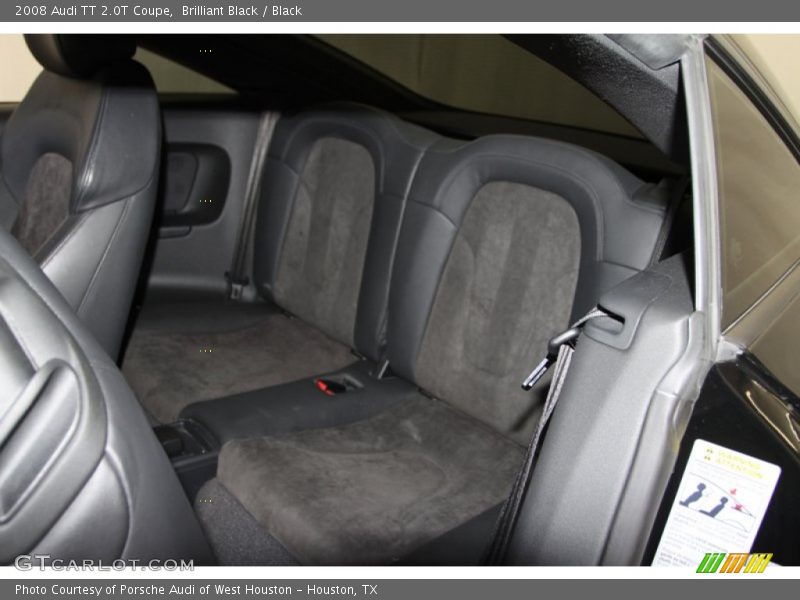 Rear Seat of 2008 TT 2.0T Coupe
