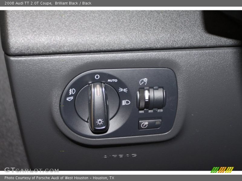 Controls of 2008 TT 2.0T Coupe
