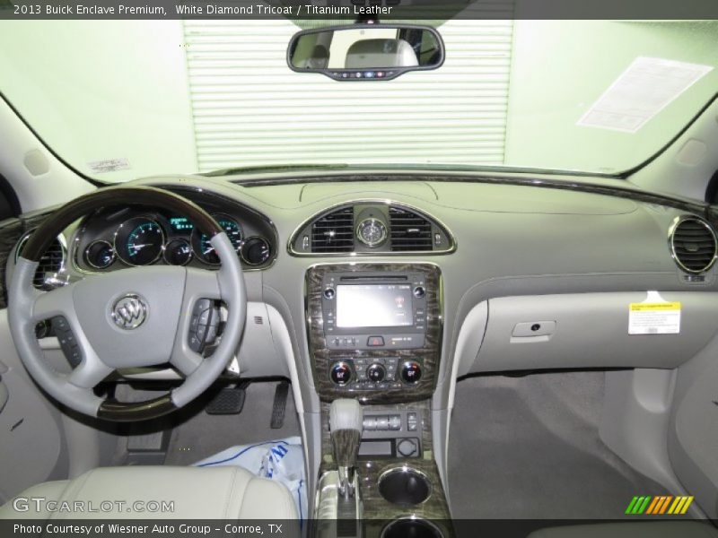 Dashboard of 2013 Enclave Premium