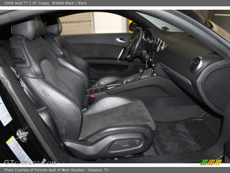  2008 TT 2.0T Coupe Black Interior