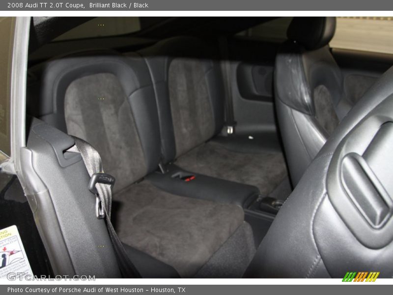 Rear Seat of 2008 TT 2.0T Coupe