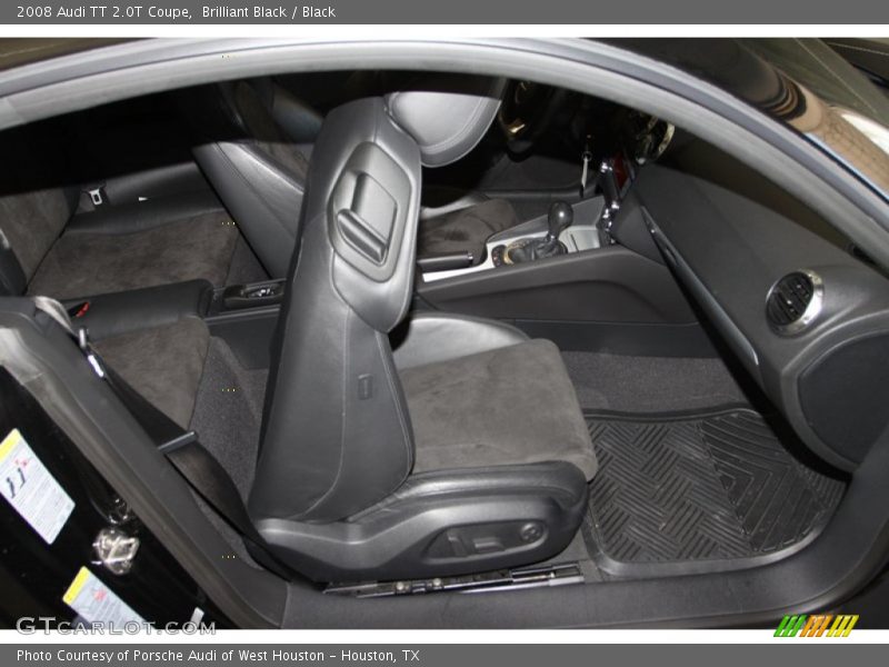  2008 TT 2.0T Coupe Black Interior