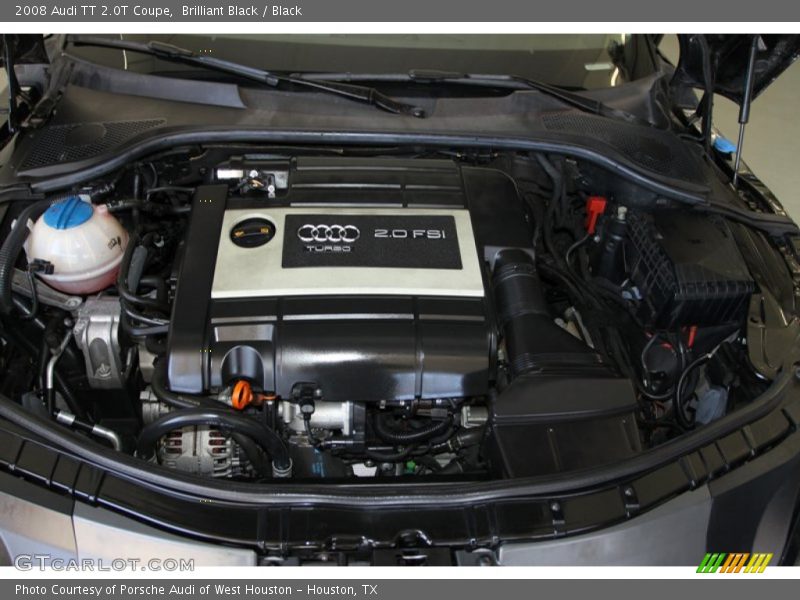  2008 TT 2.0T Coupe Engine - 2.0 Liter FSI Turbocharged DOHC 16-Valve VVT 4 Cylinder