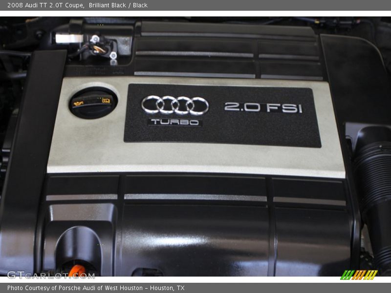  2008 TT 2.0T Coupe Engine - 2.0 Liter FSI Turbocharged DOHC 16-Valve VVT 4 Cylinder