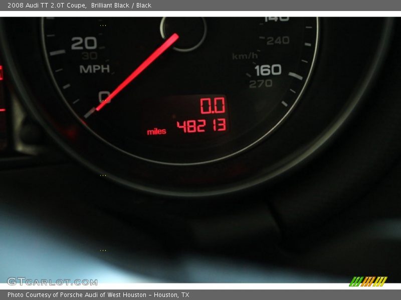 Brilliant Black / Black 2008 Audi TT 2.0T Coupe
