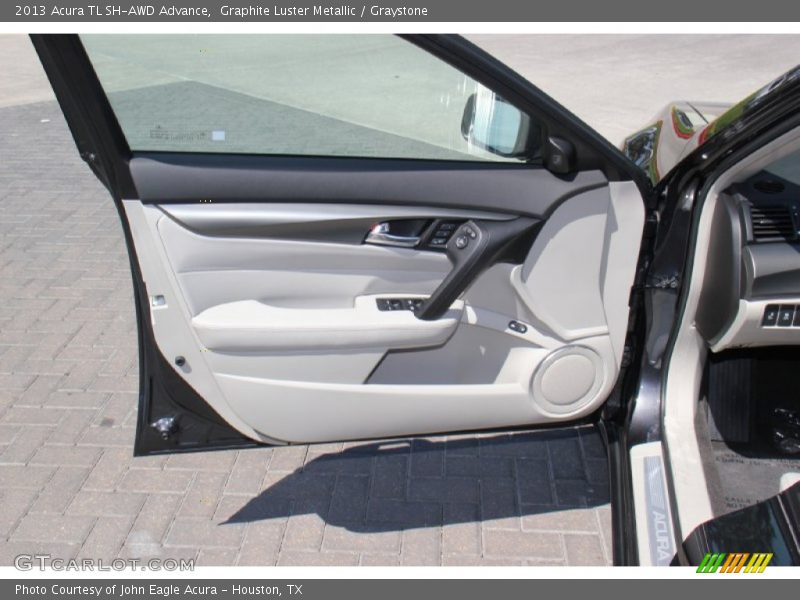 Graphite Luster Metallic / Graystone 2013 Acura TL SH-AWD Advance