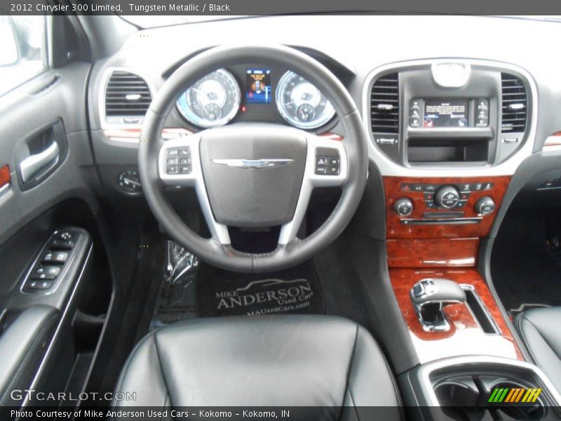Tungsten Metallic / Black 2012 Chrysler 300 Limited