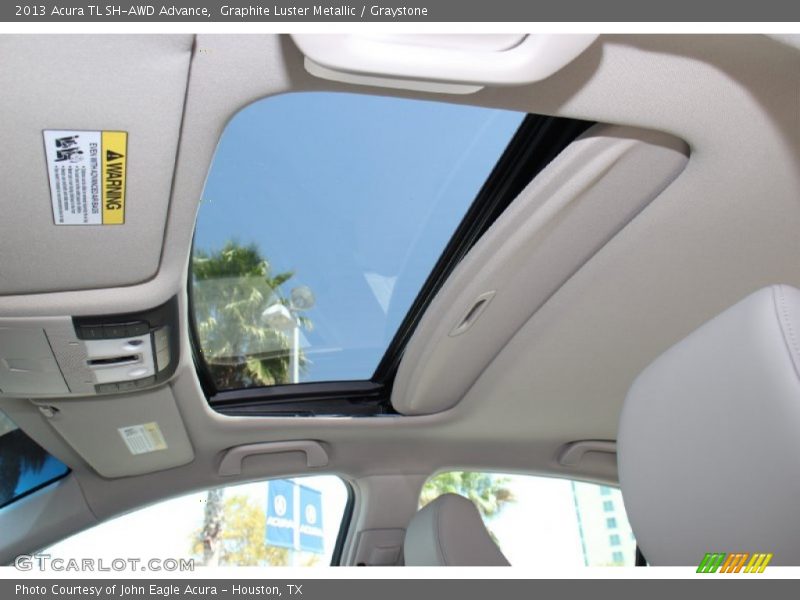 Graphite Luster Metallic / Graystone 2013 Acura TL SH-AWD Advance
