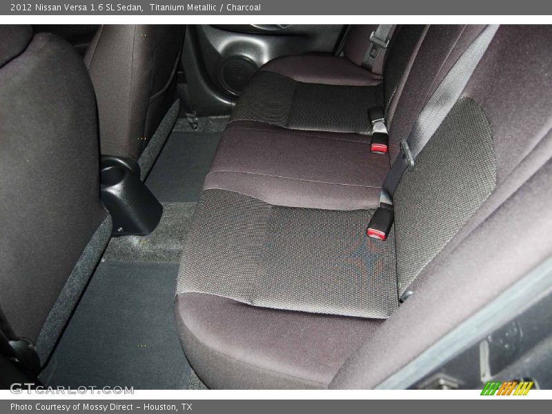 Titanium Metallic / Charcoal 2012 Nissan Versa 1.6 SL Sedan