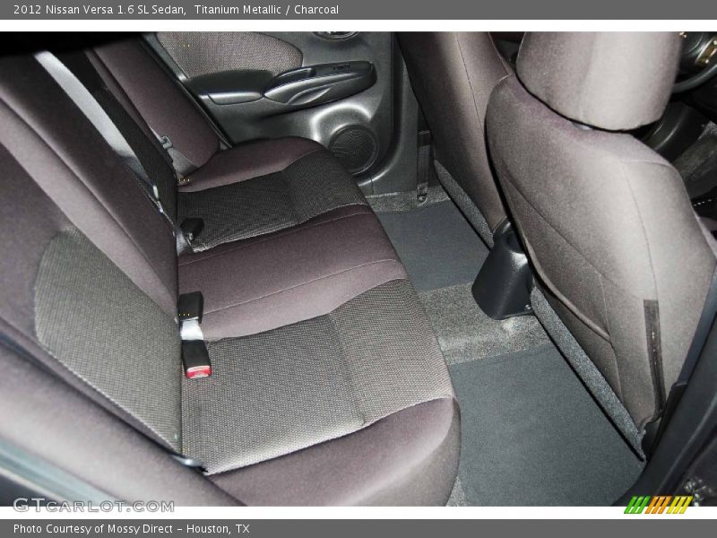 Titanium Metallic / Charcoal 2012 Nissan Versa 1.6 SL Sedan