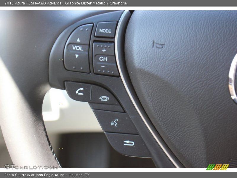 Graphite Luster Metallic / Graystone 2013 Acura TL SH-AWD Advance