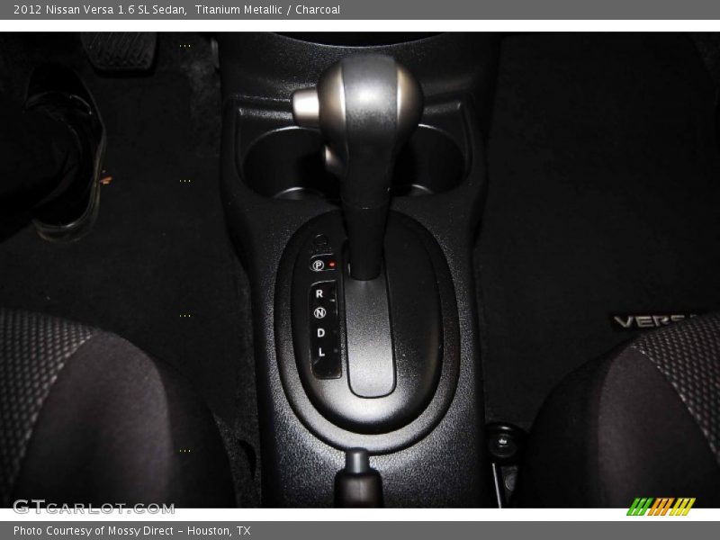 Titanium Metallic / Charcoal 2012 Nissan Versa 1.6 SL Sedan
