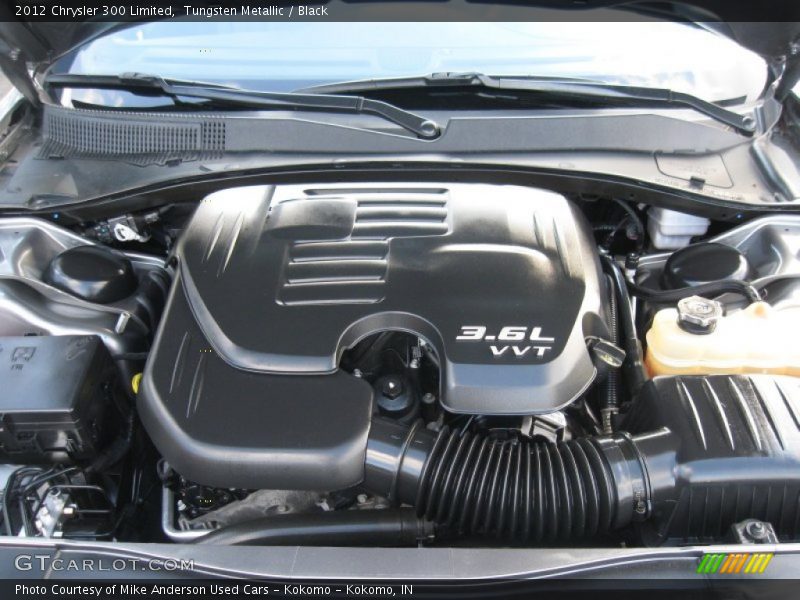 Tungsten Metallic / Black 2012 Chrysler 300 Limited
