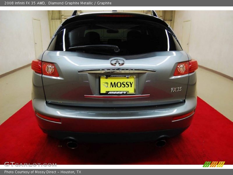 Diamond Graphite Metallic / Graphite 2008 Infiniti FX 35 AWD