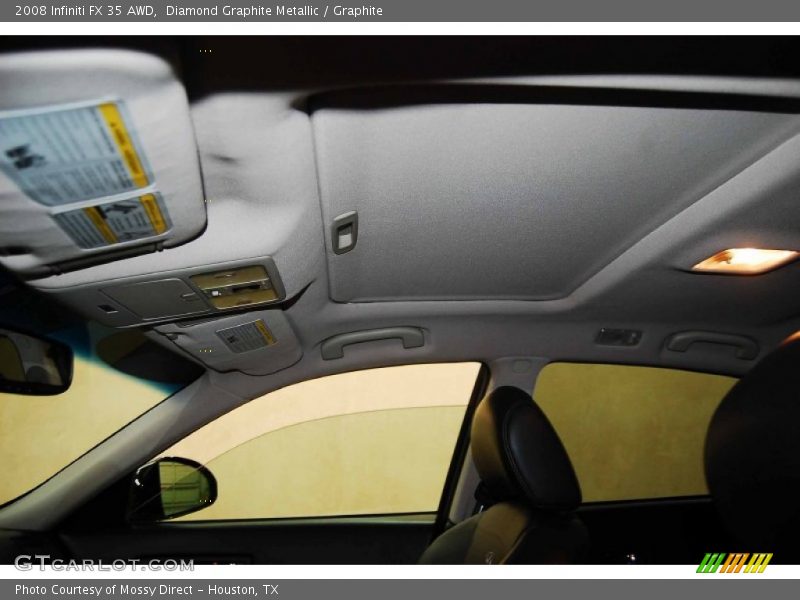 Diamond Graphite Metallic / Graphite 2008 Infiniti FX 35 AWD