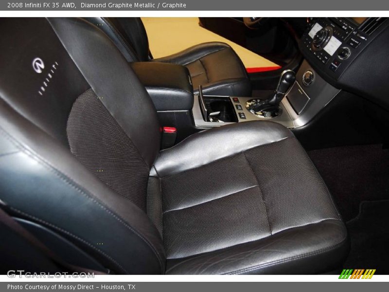 Diamond Graphite Metallic / Graphite 2008 Infiniti FX 35 AWD