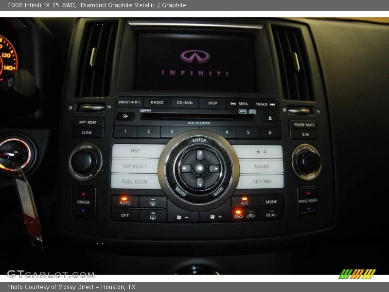 Diamond Graphite Metallic / Graphite 2008 Infiniti FX 35 AWD