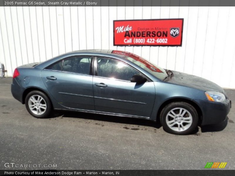 Stealth Gray Metallic / Ebony 2005 Pontiac G6 Sedan