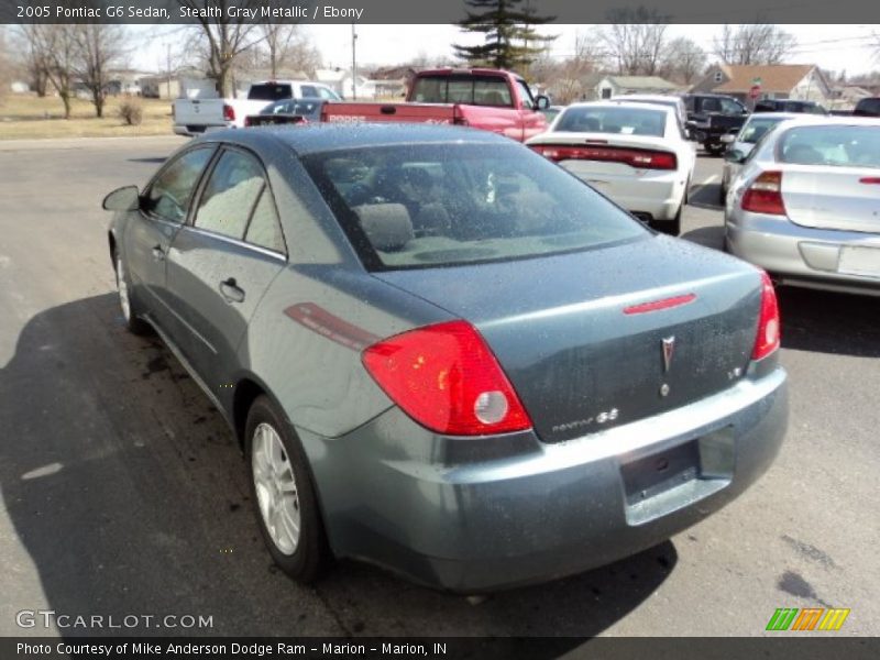 Stealth Gray Metallic / Ebony 2005 Pontiac G6 Sedan