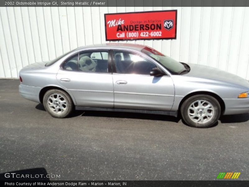 Sterling Metallic / Pewter 2002 Oldsmobile Intrigue GX