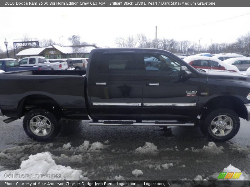 Brilliant Black Crystal Pearl / Dark Slate/Medium Graystone 2010 Dodge Ram 2500 Big Horn Edition Crew Cab 4x4