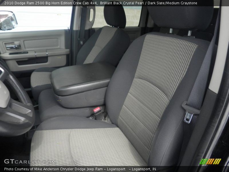Brilliant Black Crystal Pearl / Dark Slate/Medium Graystone 2010 Dodge Ram 2500 Big Horn Edition Crew Cab 4x4