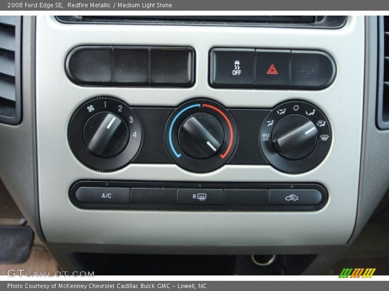 Redfire Metallic / Medium Light Stone 2008 Ford Edge SE