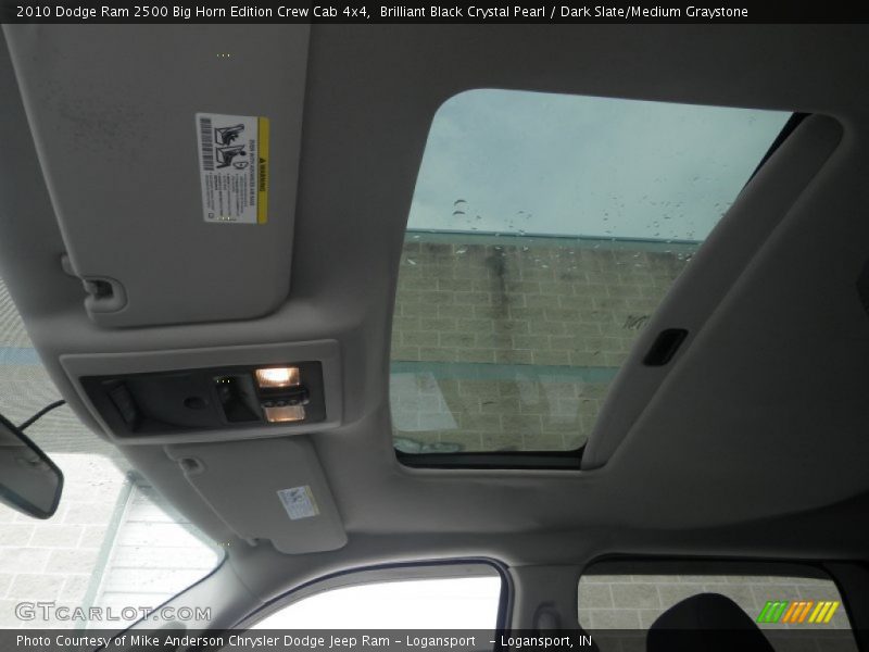 Brilliant Black Crystal Pearl / Dark Slate/Medium Graystone 2010 Dodge Ram 2500 Big Horn Edition Crew Cab 4x4