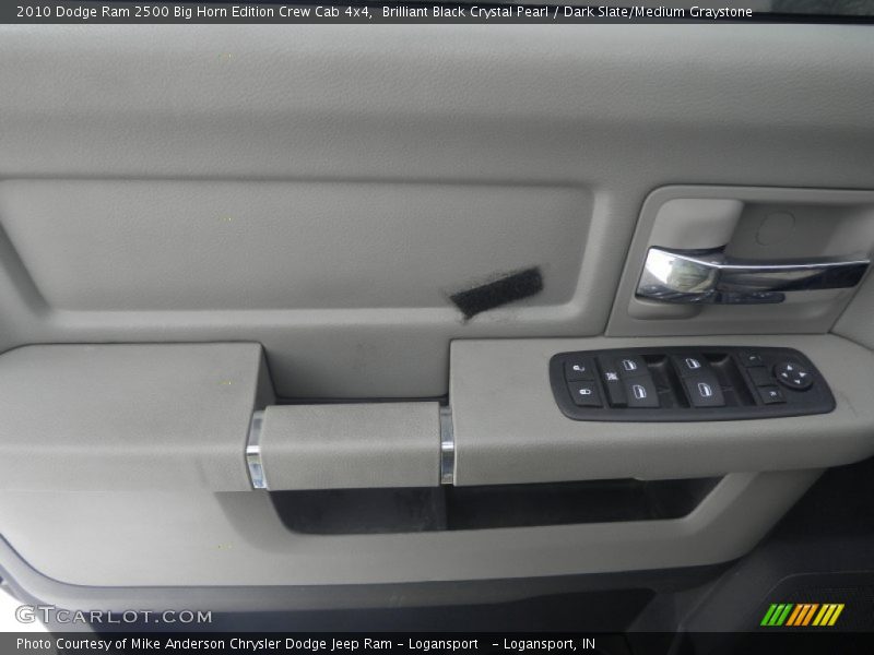 Brilliant Black Crystal Pearl / Dark Slate/Medium Graystone 2010 Dodge Ram 2500 Big Horn Edition Crew Cab 4x4