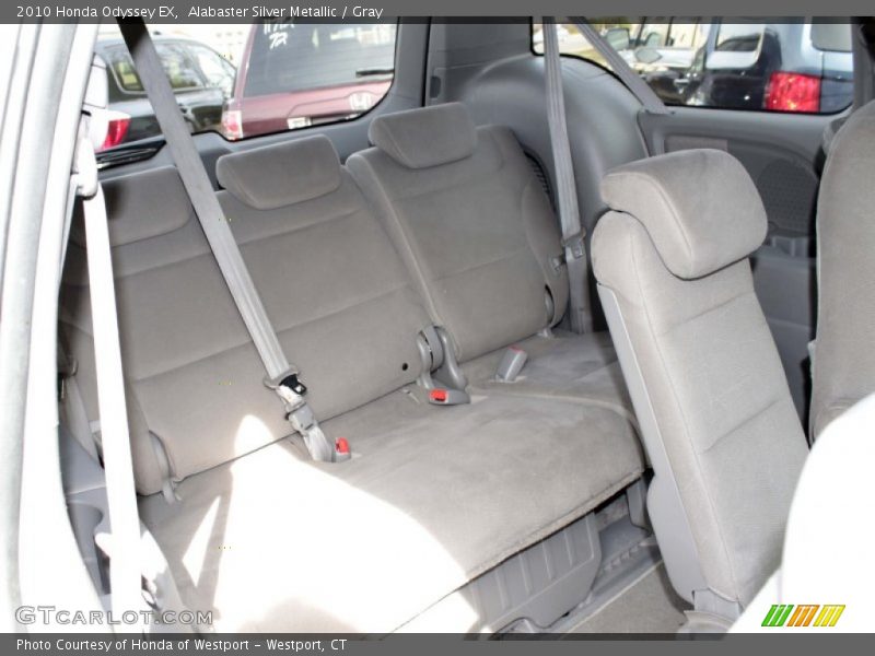 Alabaster Silver Metallic / Gray 2010 Honda Odyssey EX