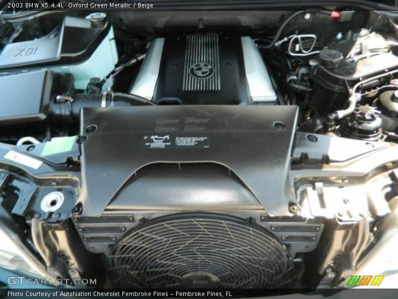  2003 X5 4.4i Engine - 4.4 Liter DOHC 32-Valve V8